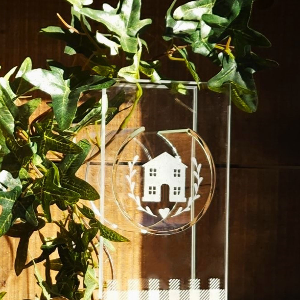 Country Home Planter & Votive Holder