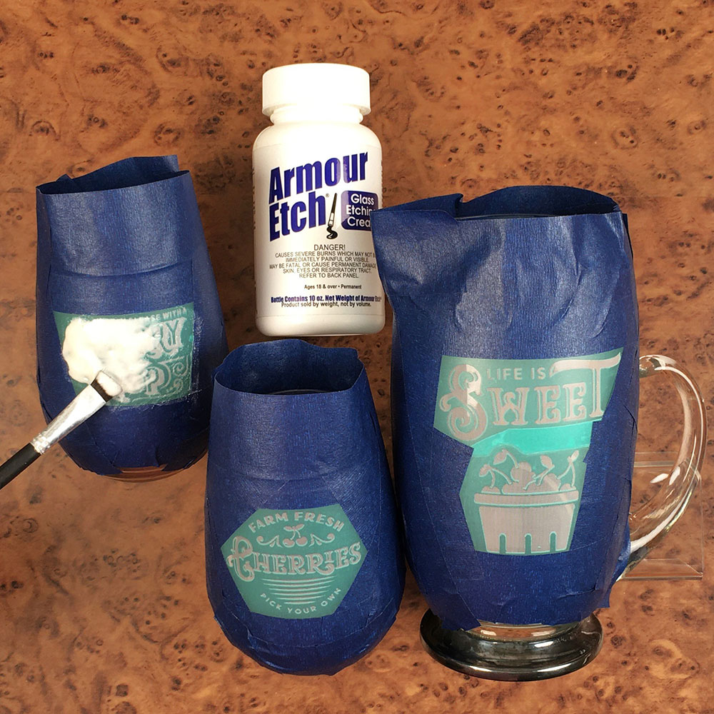 Life is Sweet Pitcher & Wine Glasses