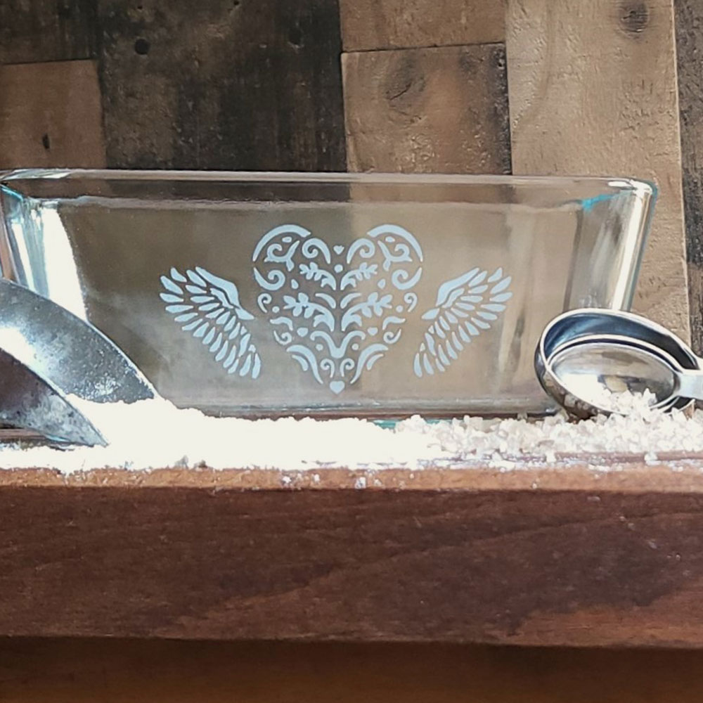 Wings of Love Loaf Pan
