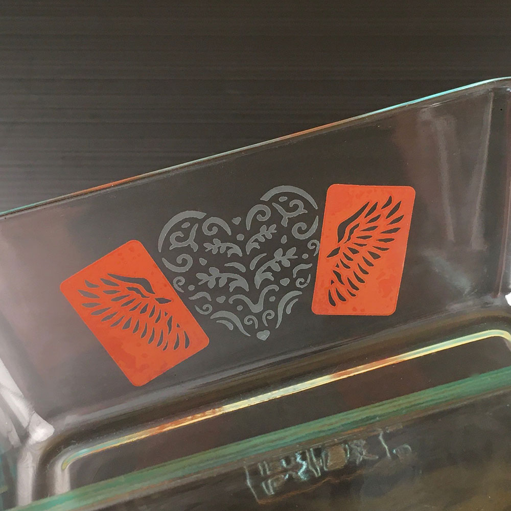 Wings of Love Loaf Pan