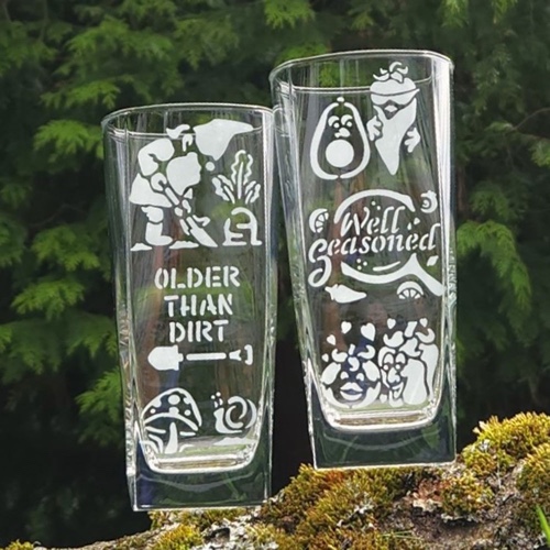 Old Age Character Glasses